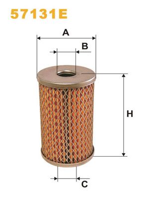 WIX FILTERS Hidrofiltrs, Stūres iekārta 57131E